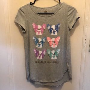 Total Girl French BullDog Dog T-Shirt